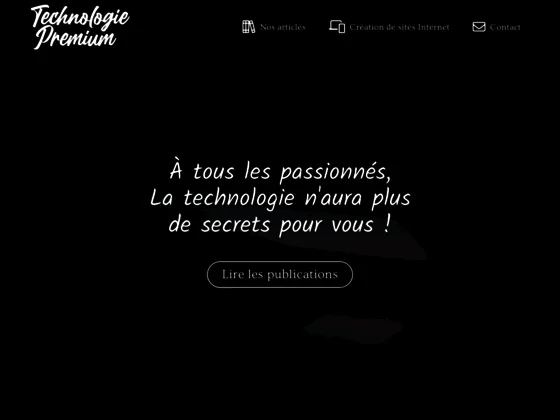 Actualité technologique