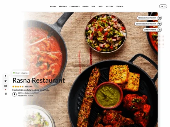 Rasna restaurant indien
