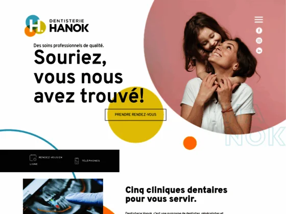 Dentisterie Hanok, des cliniques dentaires pas comme les autres à Repentigny