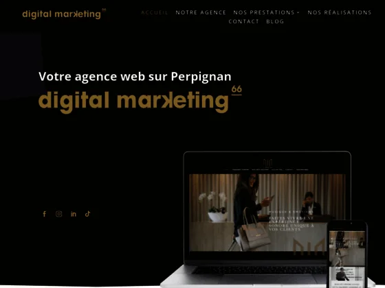 Digital Marketing 66 : Agence web à Perpignan