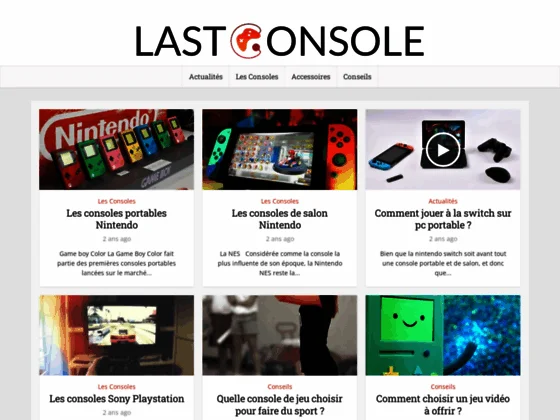Last Console, votre blog sur les jeux vidéo et le gaming 