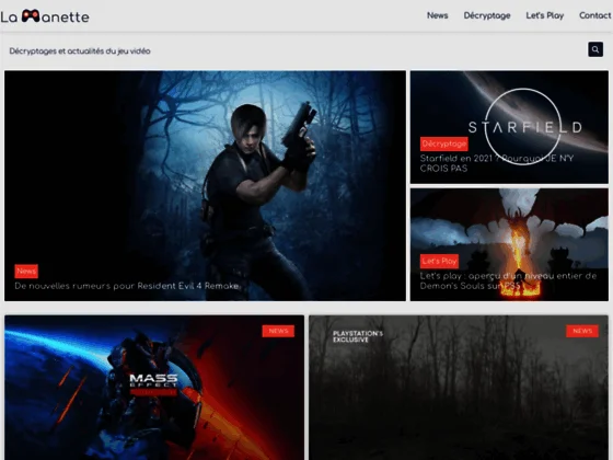 Actualités de jeux vidéo
