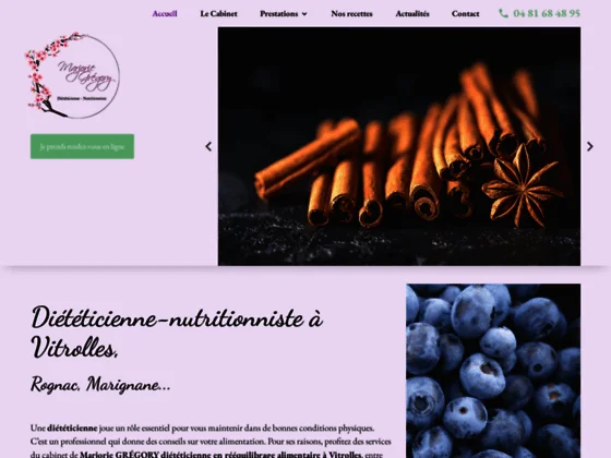 Marjorie-Gregory votre diététicienne-nutritionniste à Vitrolles