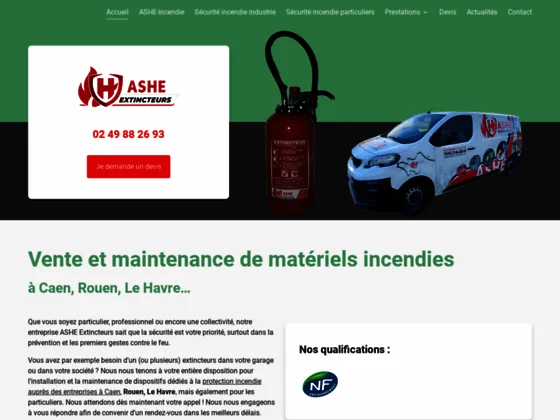 Confiez l'installation de votre alarme incendie à ASHE, société de sécurité incendie