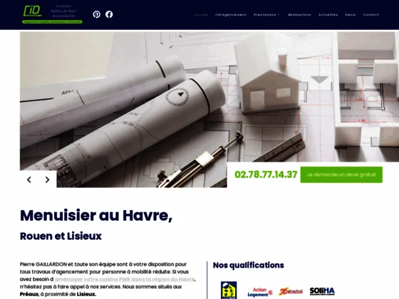 Pour adapter votre cuisine aux personnes à mobilité réduite, CID Agencement, menuisier, ré