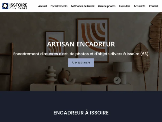 encadrement sur mesure Issoire