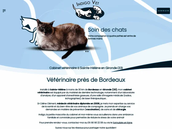 cabinet vétérinaires Sainte-Hélène