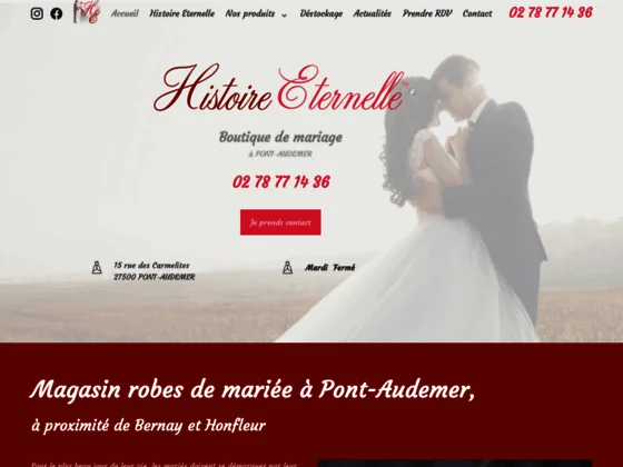 Découvrez robes de mariée à votre style au sein de la boutique de mariage à Pont-Audemer