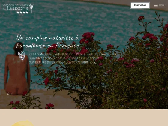 Domaine naturiste Les Lauzons