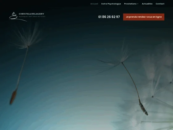 Christelle Rejaudry, psychologue à Saint-Maur-des-Fossés