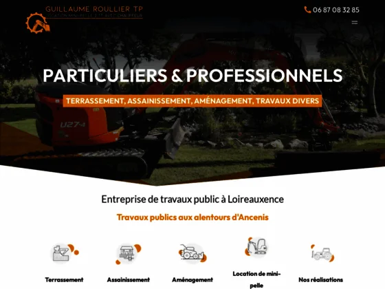 entreprise tp Loireauxence