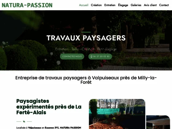 création de jardin Milly-la-Forêt