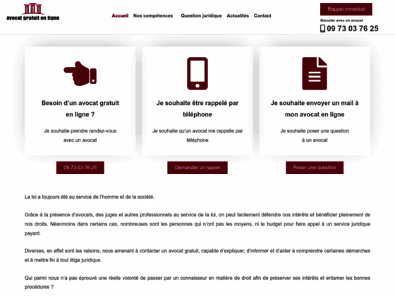 Avocat gratuit en ligne spécialiste en droit de la famille disponible 24h/24h