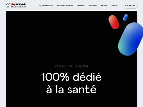 Virus Santé Communication, les spécialistes du marketing de la santé 