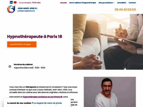 Libérez-vous de vos addictions avec Jean-Marc JEVEL, hypnothérapeute à Paris 18