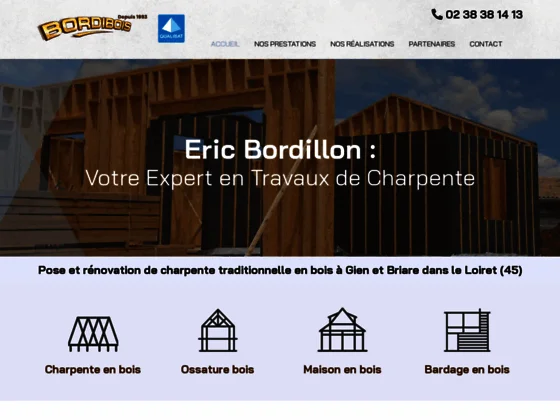 restauration de maison bois Gien