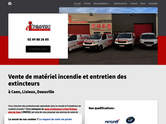 I’Protec, entreprise de protection incendie à Pont-l’Evêque