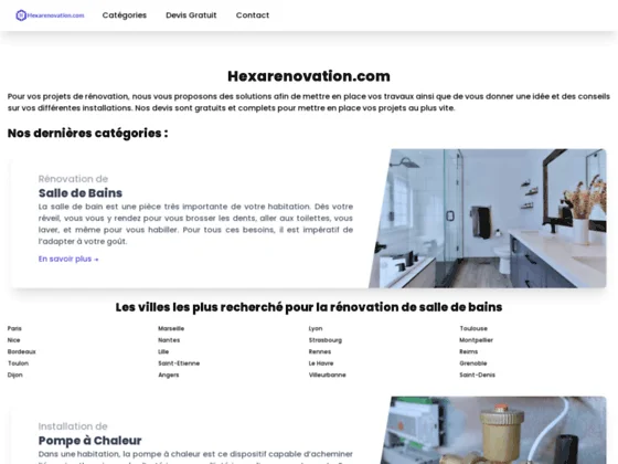 Entreprise de rénovation