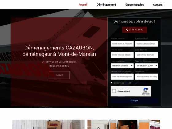 Déménagements cazaubon