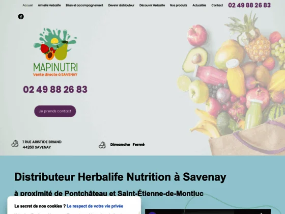  Bénéficiez des conseils de Mapinutri, coach en nutrition à Savenay