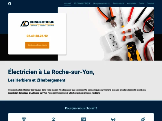 Pour bénéficier d’une installation domotique dans votre maison, faites appel à AD Connecti