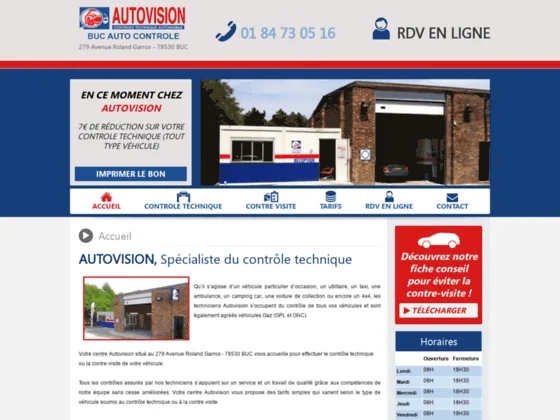 Contre visite à Buc