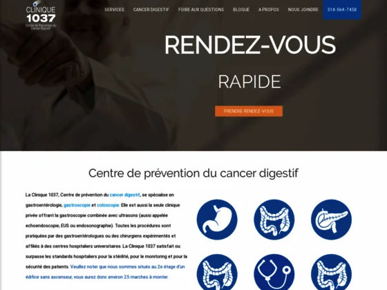 Le centre montréalais de dépistage du cancer digestif