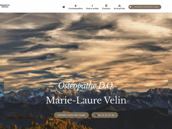 Ostéopathe Marie-Laure Velin