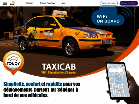 Application TOUQY - Taxi VTC au Sénégal