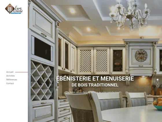 Ébénisterie Martinique - L'Art Créole Développement 