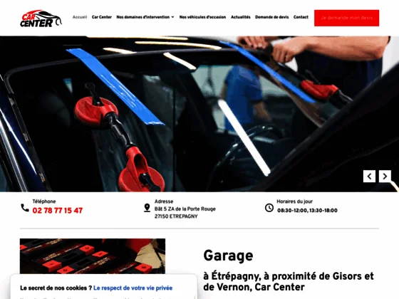 Le garage automobile CAR CENTER à Étrépagny