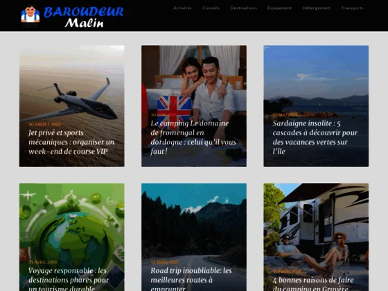 Baroudeur Malin, guide de voyage