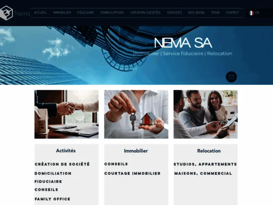 NEMA SA - Fiduciaire à Genève, Conseil, Domiciliation et Immobilier