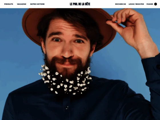 Le Poil De La Bête cosmétique pour homme