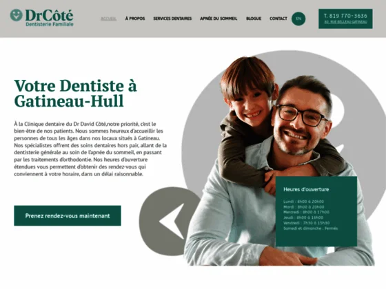 Service de blanchiment de dents à Gatineau Hull