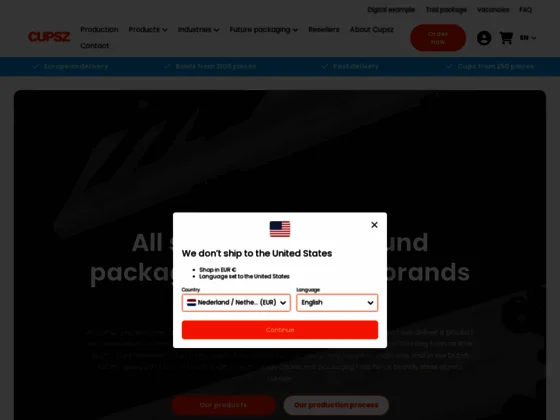 Gobelet à café imprimés de CUPSZ