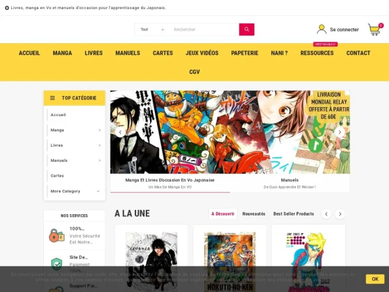 Nippongo - Vente livre en Japonais