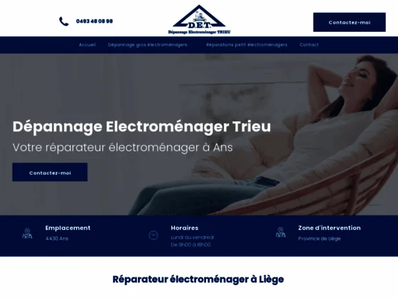 Réparateur électroménager à Liège