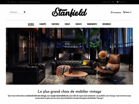 Boutique Stanfield - Leader européen du mobilier haut de gamme