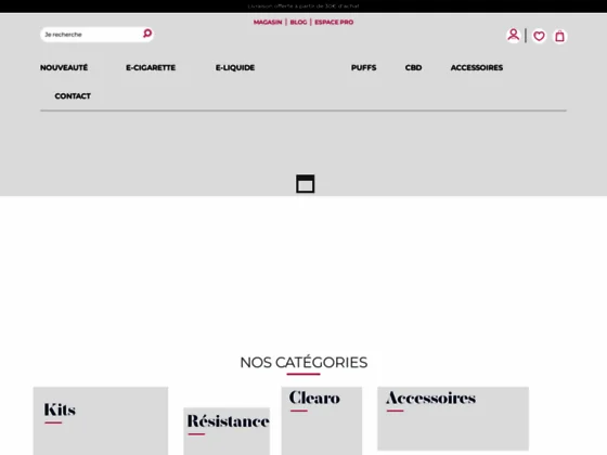 Distributeur de e-cigarettes et e-liquides