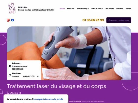 Le centre de traitement laser New Lase à Paris 8 propose des épilations définitives