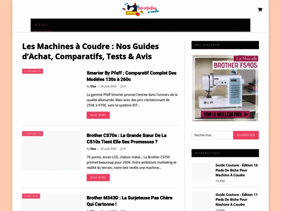 Votre guide de choix de machine à coudre