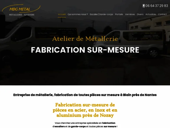 Fabrication pièces métalliques sur mesure Blain