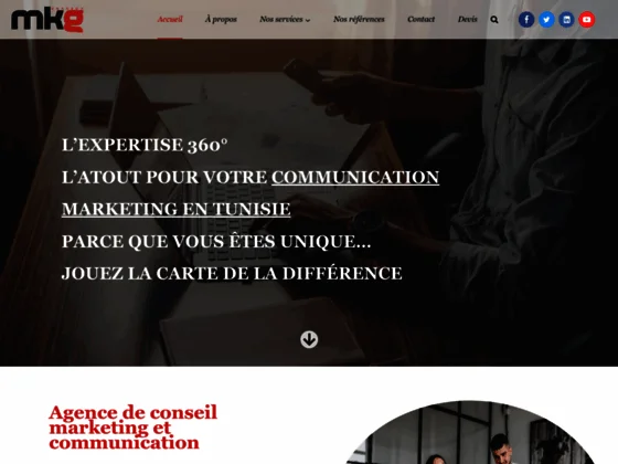 Agence de communication Tunisie - MKG Concept