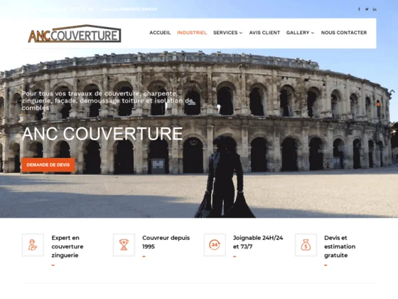 ANC Couverture: Entretien toiture Vaucluse.