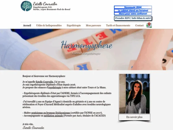 Cabinet d'Ergothérapie en Sarthe - Harmonysphere