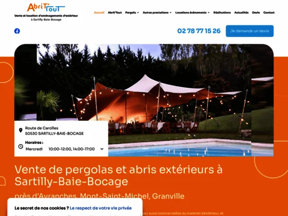 Pour l’installation des abris de stockage, il est conseillé de recourir aux spécialistes