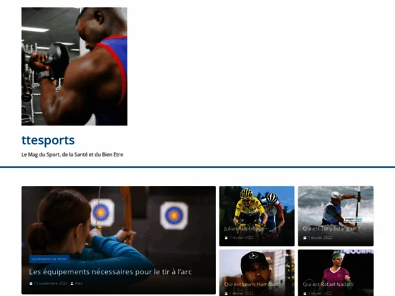 Ttesports, site d'information sur tous les sports