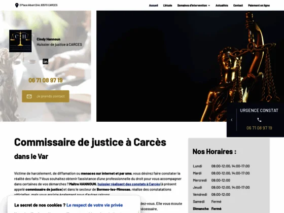 Faites constater un abandon de poste par Me HANNOUN, huissier de justice à Carcès