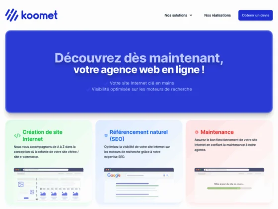 Koomet - Agence web Bourges